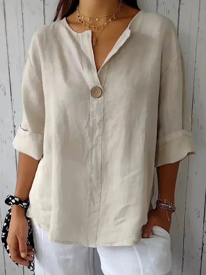 Elysea™ Clair | Relaxed V-Neck Top