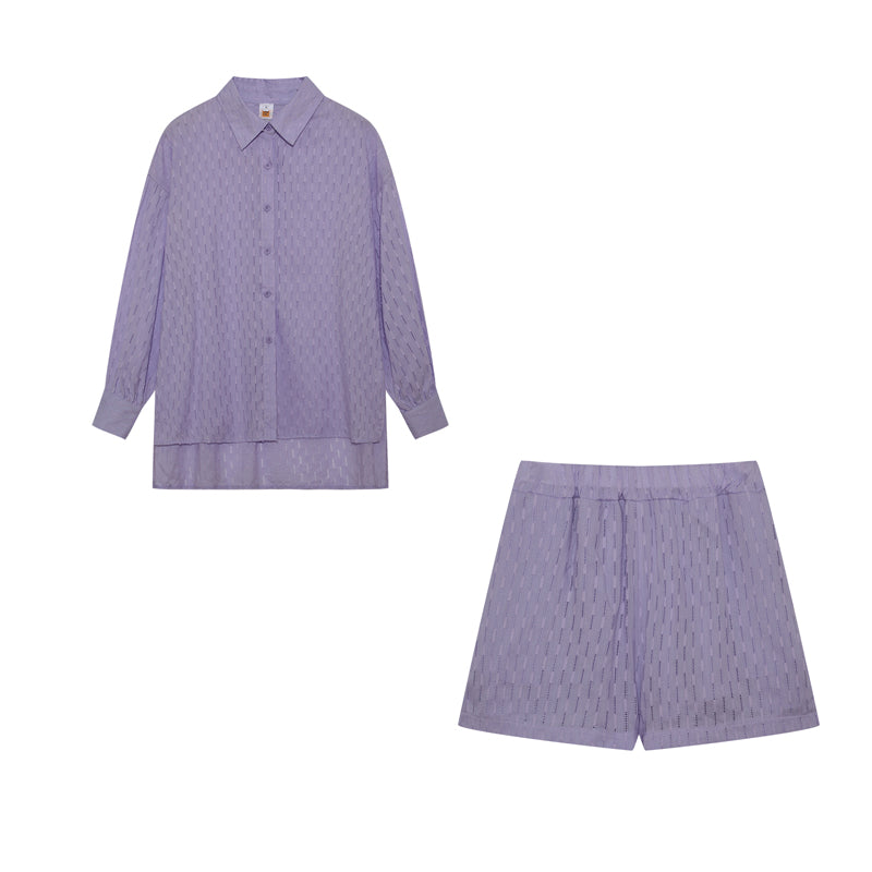 Mirelle™ – Airy Shirt and Shorts Set
