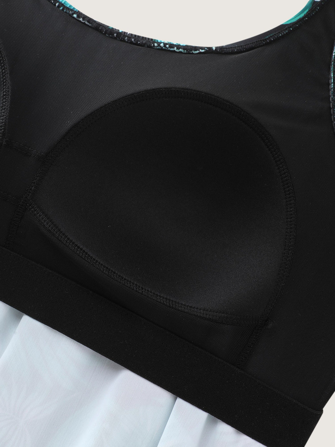 Serelle™ – Tropical Flower Print Pockets One-Piece Swimsuit