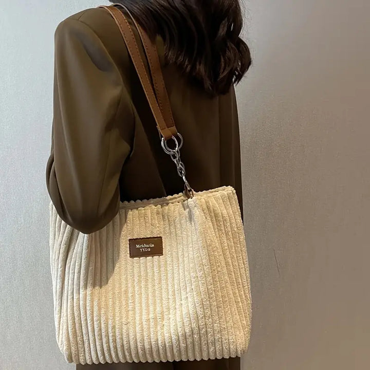 Zara™ – Cotton Corduroy Bag