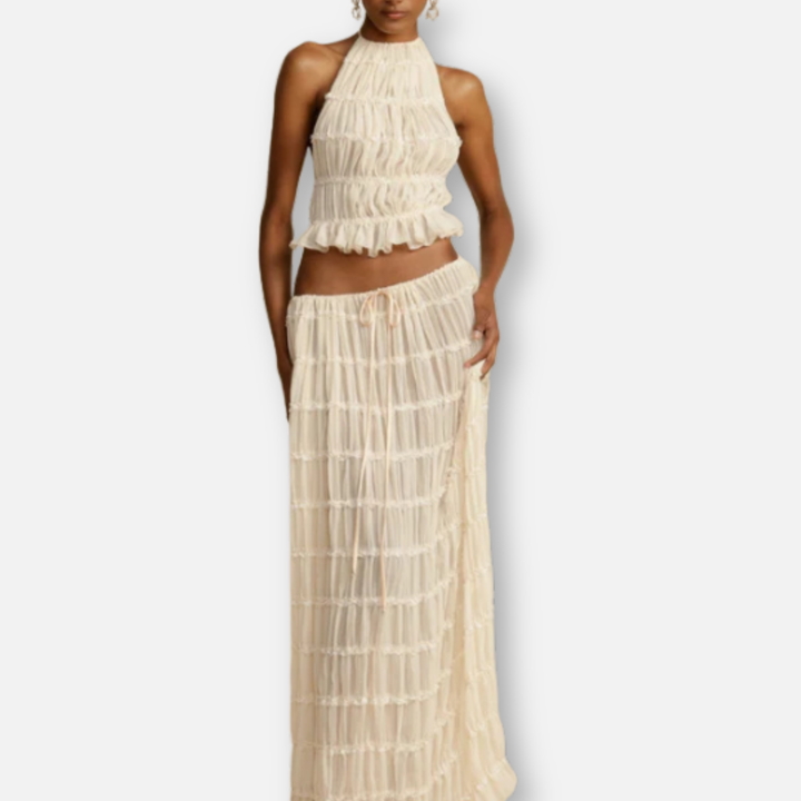 Livia™ – Halter Top and Skirt Set