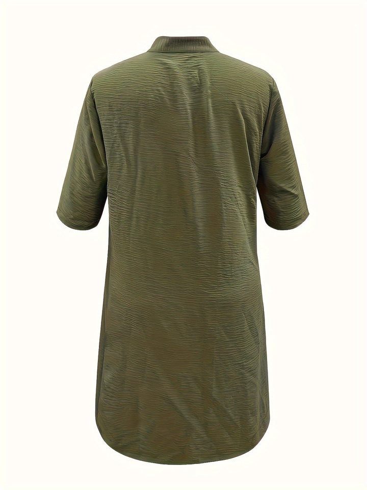 Mirella™ – Button-Down Shirt Dress