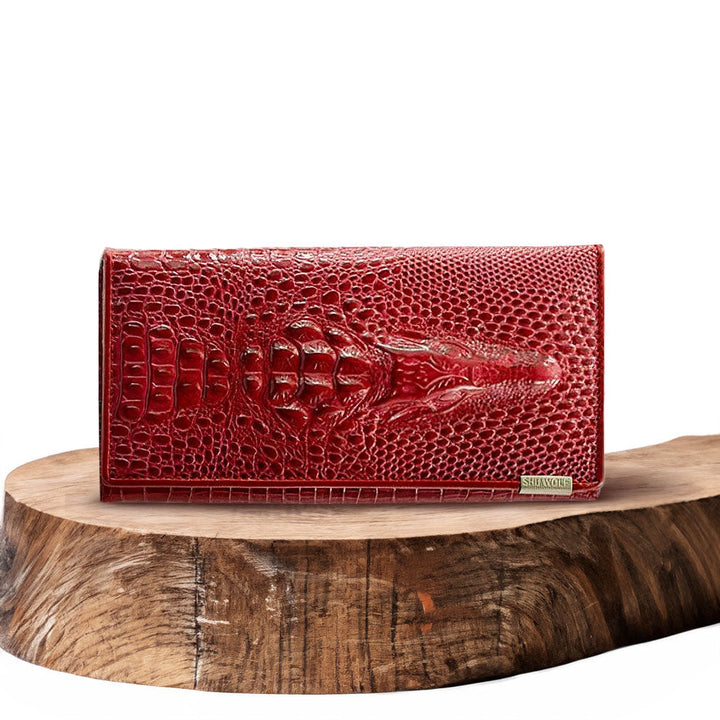 Livia™ – Elegant Embossing RFID Wallet