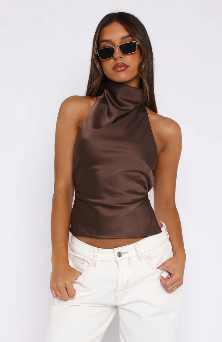 Serelune™ – Top Halter in Silk
