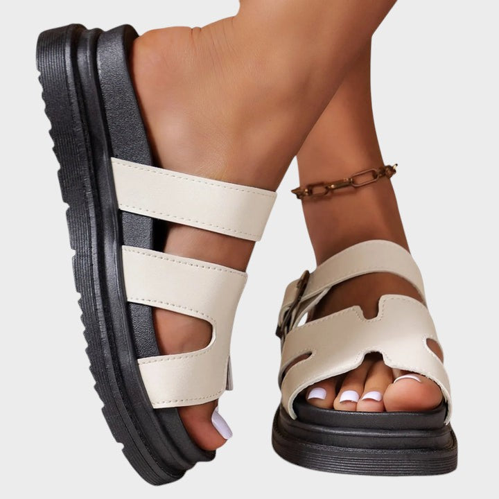 Celine™ – Orthopaedic Sandals with H-Design