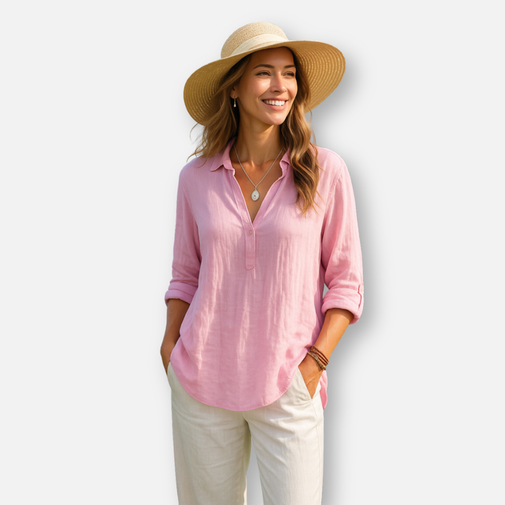 Elysea™ Serena  | Elegant Flow Blouse