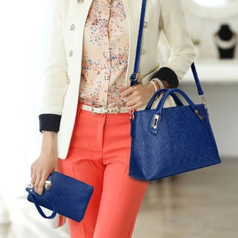 Elara™ – Elegant Cute 4-Piece Handbag Set