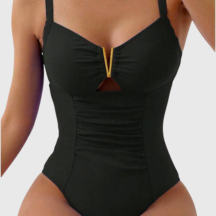 Liora™ – V-Neck Swimsuit