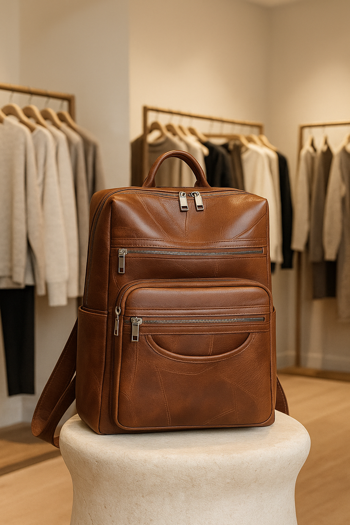 Celia™ – Leather Backpack