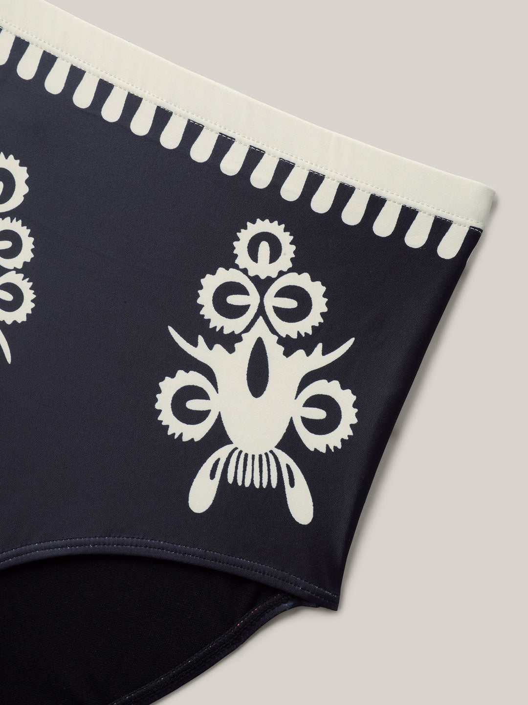 Cerina™ – Bohemian Flower Print Surplice Swim Dress