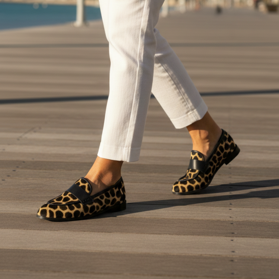 Marcella – Classic Animal-Print Loafers