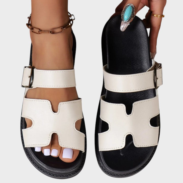 Celine™ – Orthopaedic Sandals with H-Design