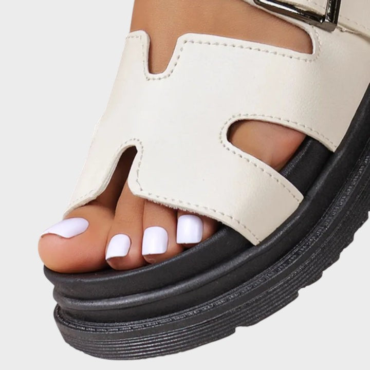 Celine™ – Orthopaedic Sandals with H-Design