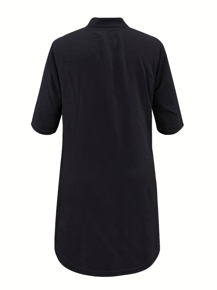 Mirella™ – Button-Down Shirt Dress