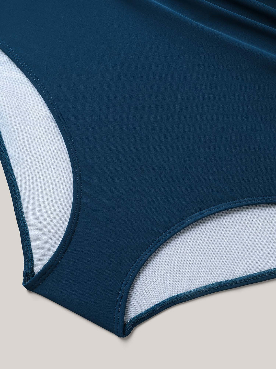 Elowyn™ – Surplice Neckline Belted One-Piece Swimsuit