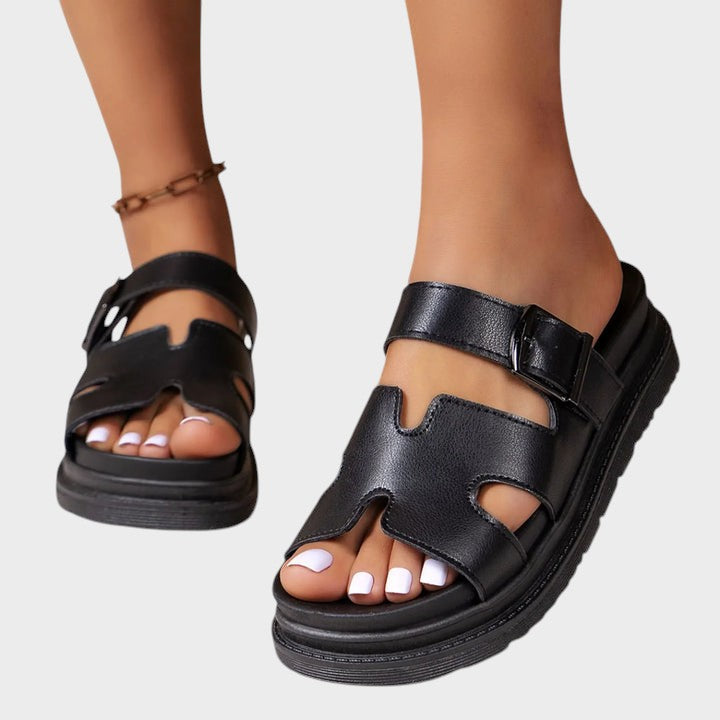 Celine™ – Orthopaedic Sandals with H-Design