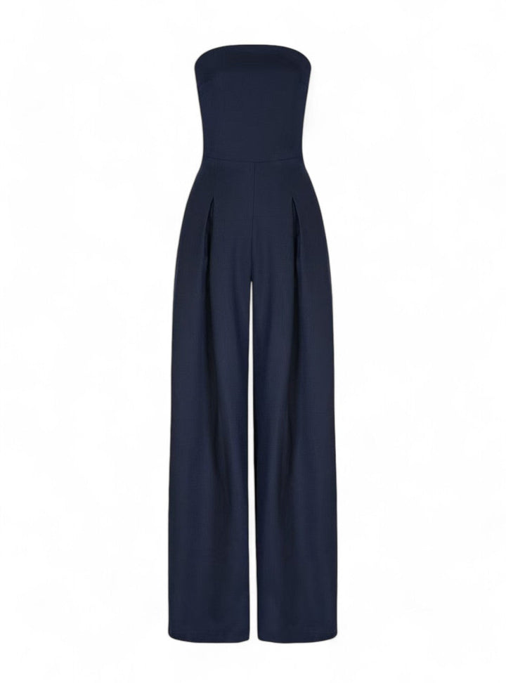 Elara™ – Classic High-Waisted Sleeveless Romper