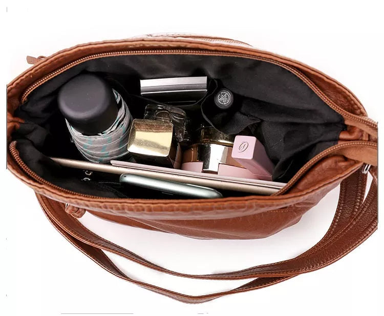 Cleo™ – Leather Shoulder Bag