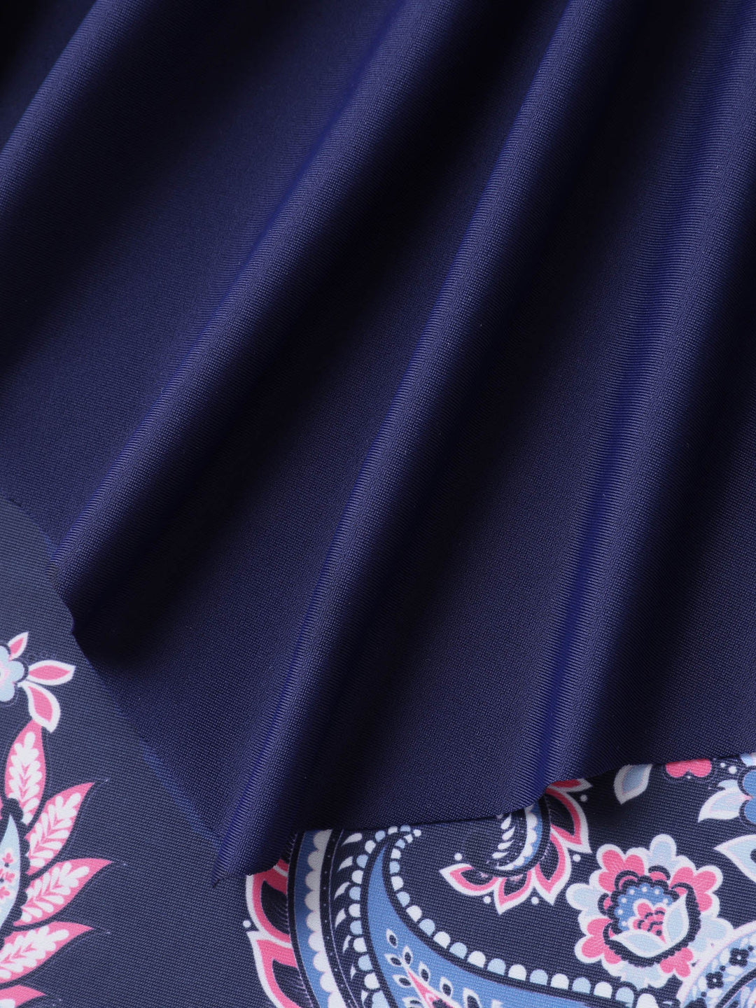 Serelune™ – Paisley Print Ruched One-Piece Swimsuit