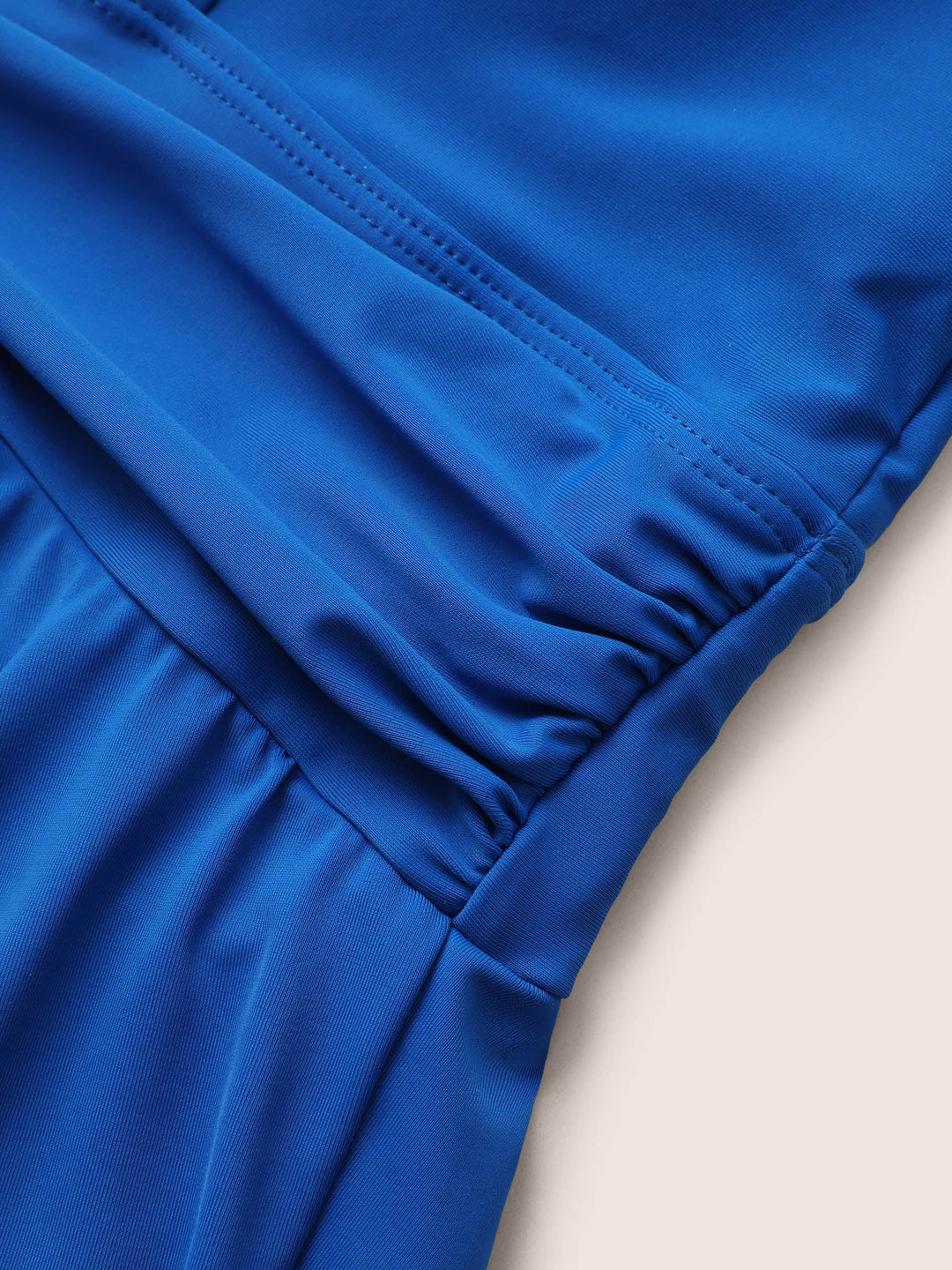 Celestine™ – Ruffle Hem Halter Neck Swim Dress