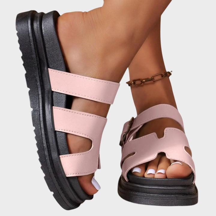 Celine™ – Orthopaedic Sandals with H-Design