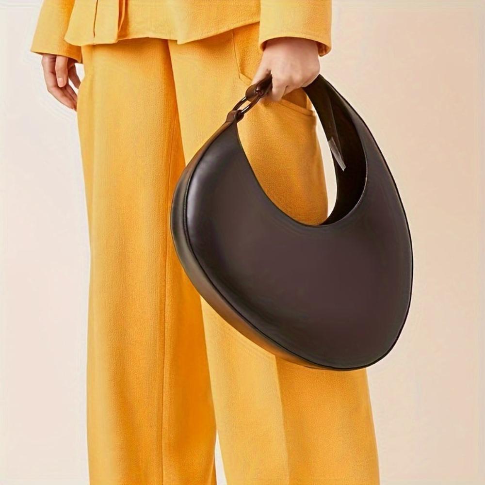 Livia™ – Sleek Solid Color Hobo Bag