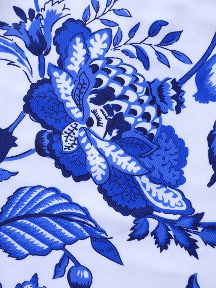 Celienne™ – Floral Ruched Mesh Swimsuit & Sarong Set