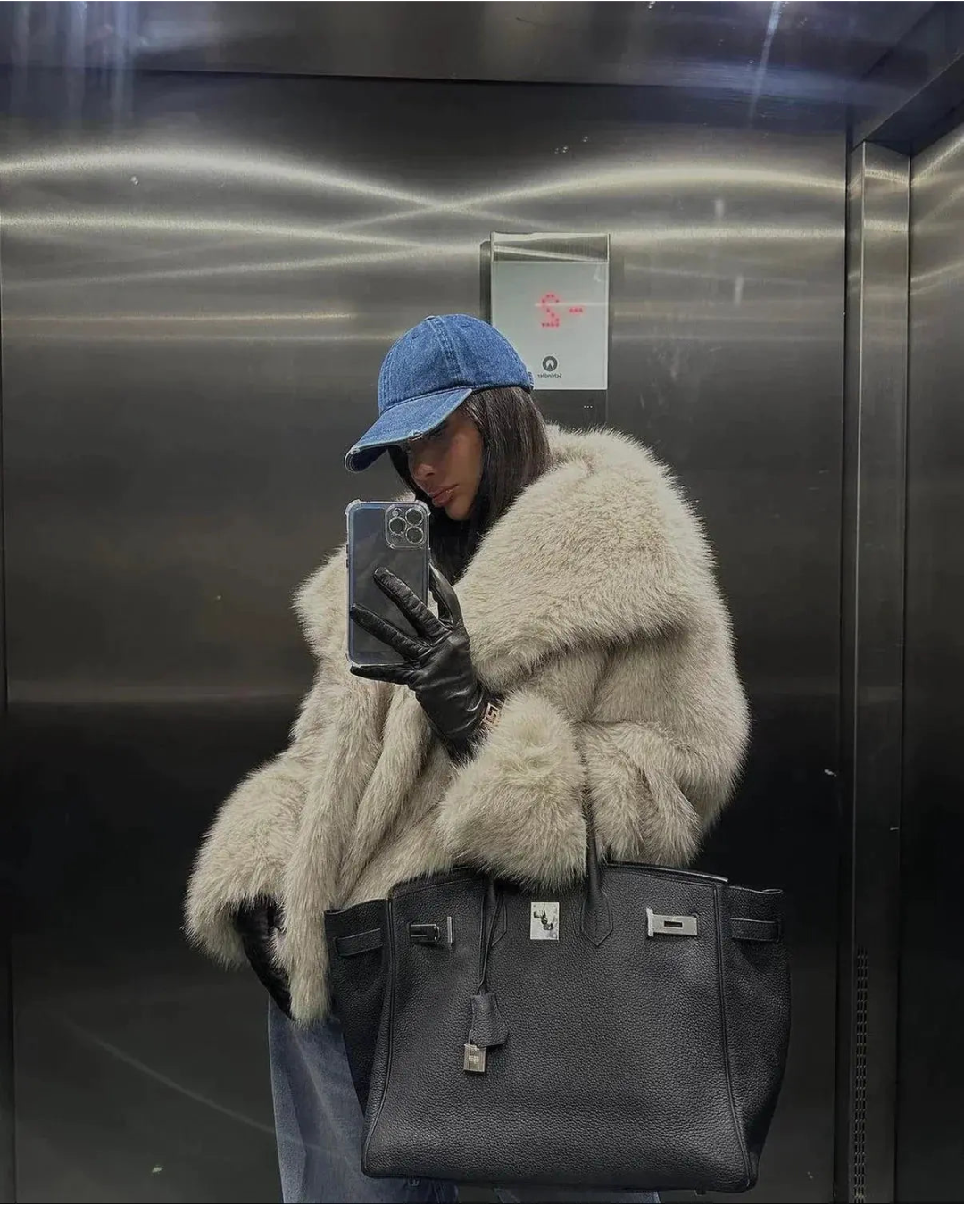 Celestine™ – Luxe Faux Fur Jacket