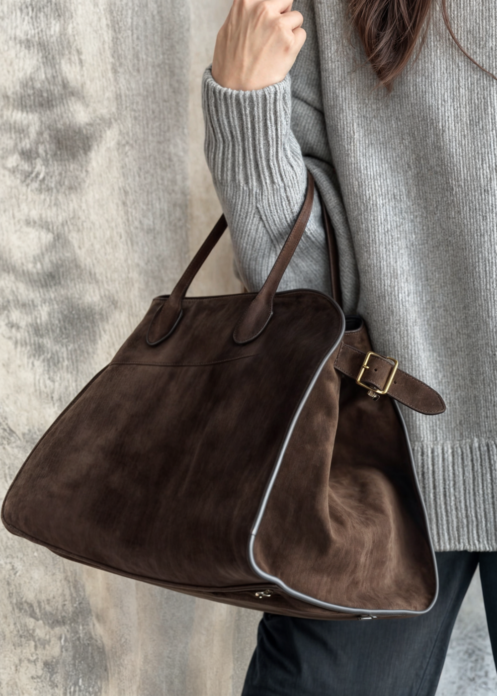 Livia™ – Suede Shoulder Bag