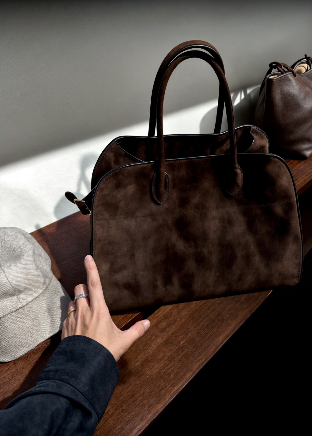 Livia™ – Suede Shoulder Bag