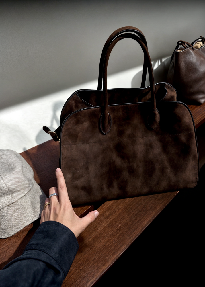 Livia™ – Suede Shoulder Bag