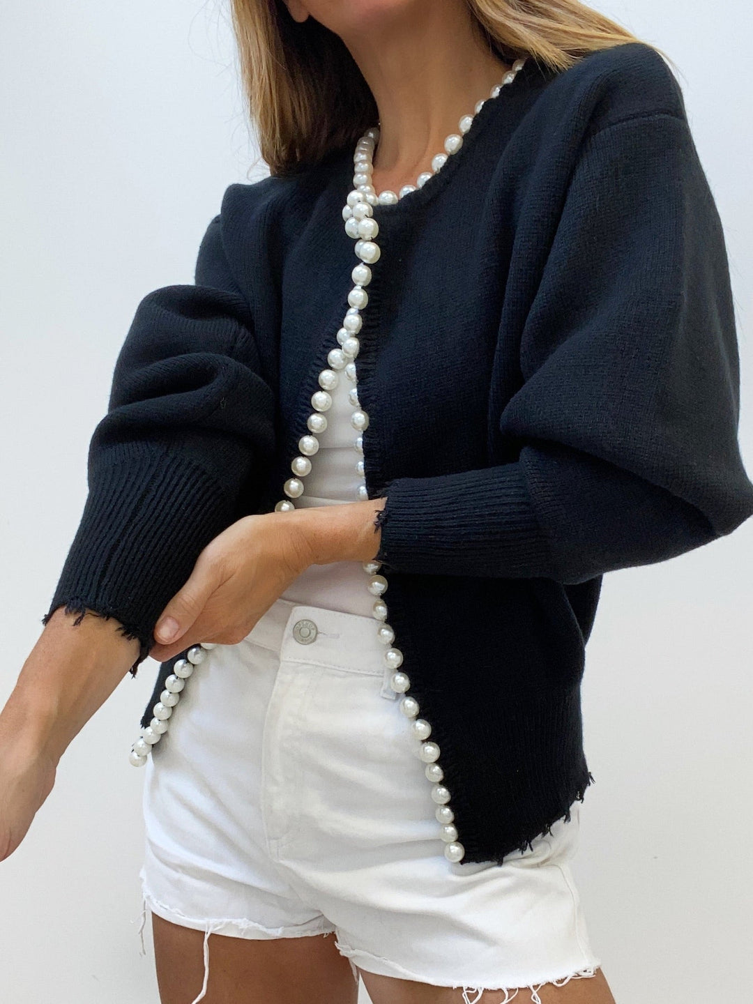 Verelle™ – Chic Pearl Cardigan