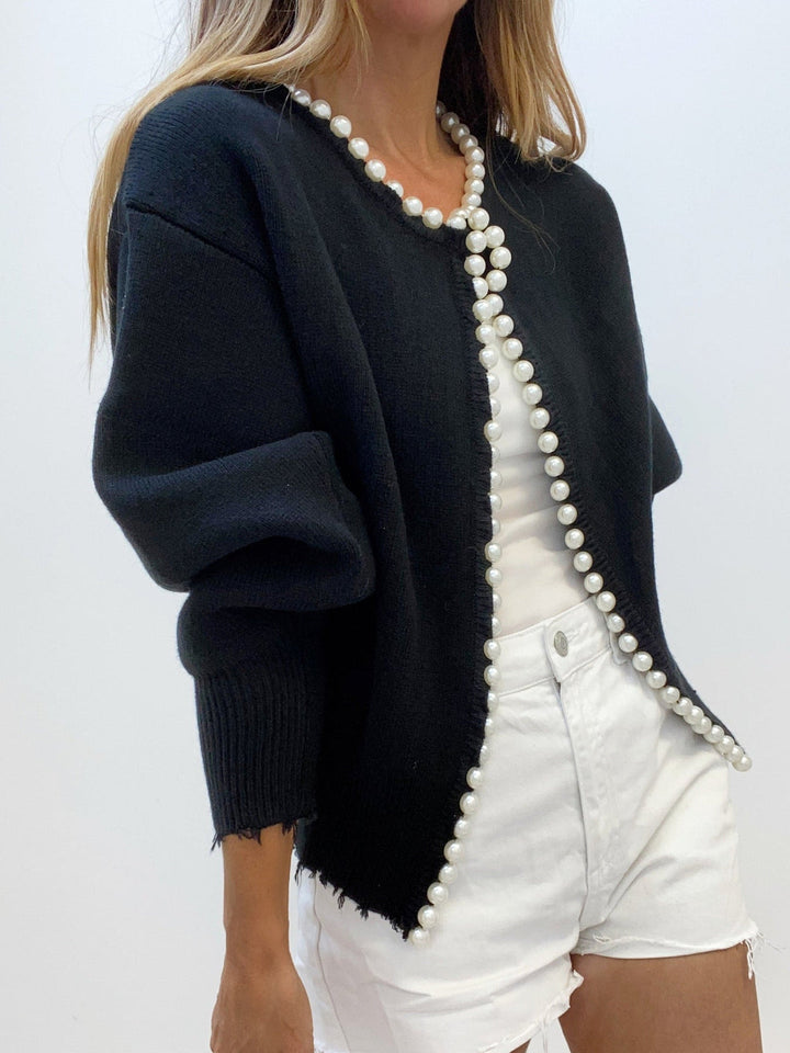 Verelle™ – Chic Pearl Cardigan