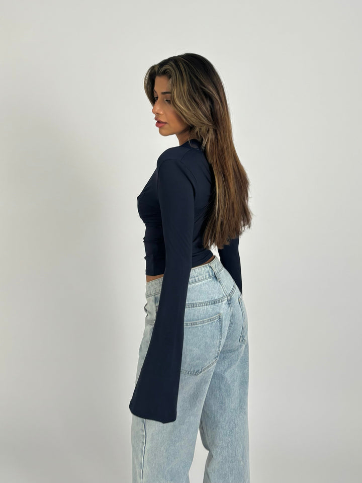 Avelisse™ – Silk and Lace Top