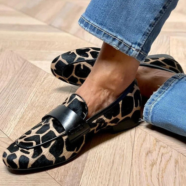 Marcella – Classic Animal-Print Loafers