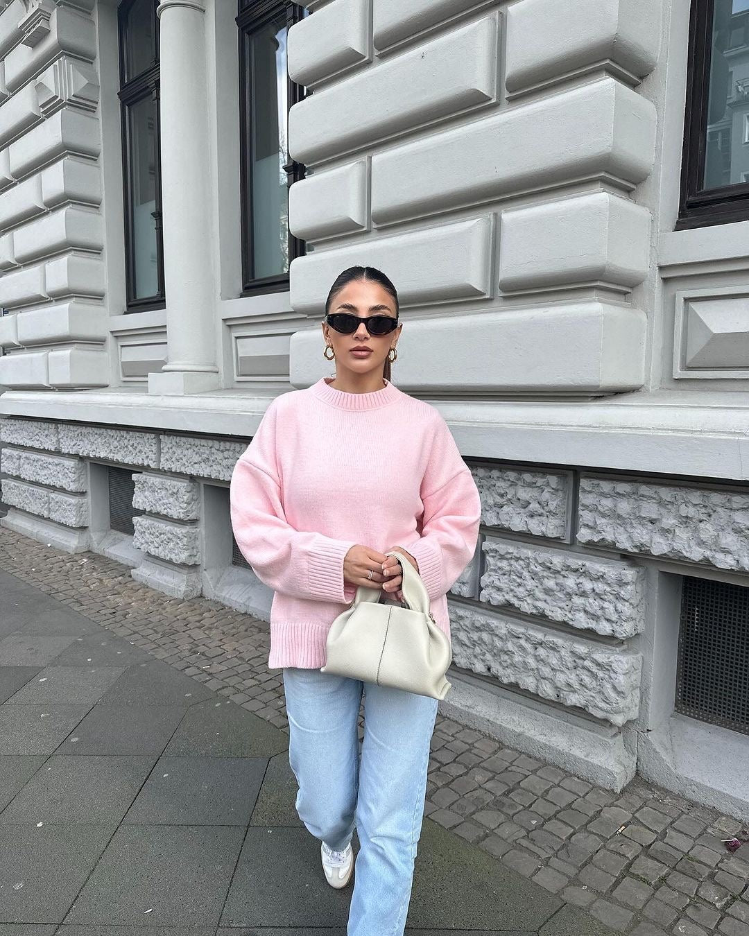 Celisse™ – Soft Pink Sweater