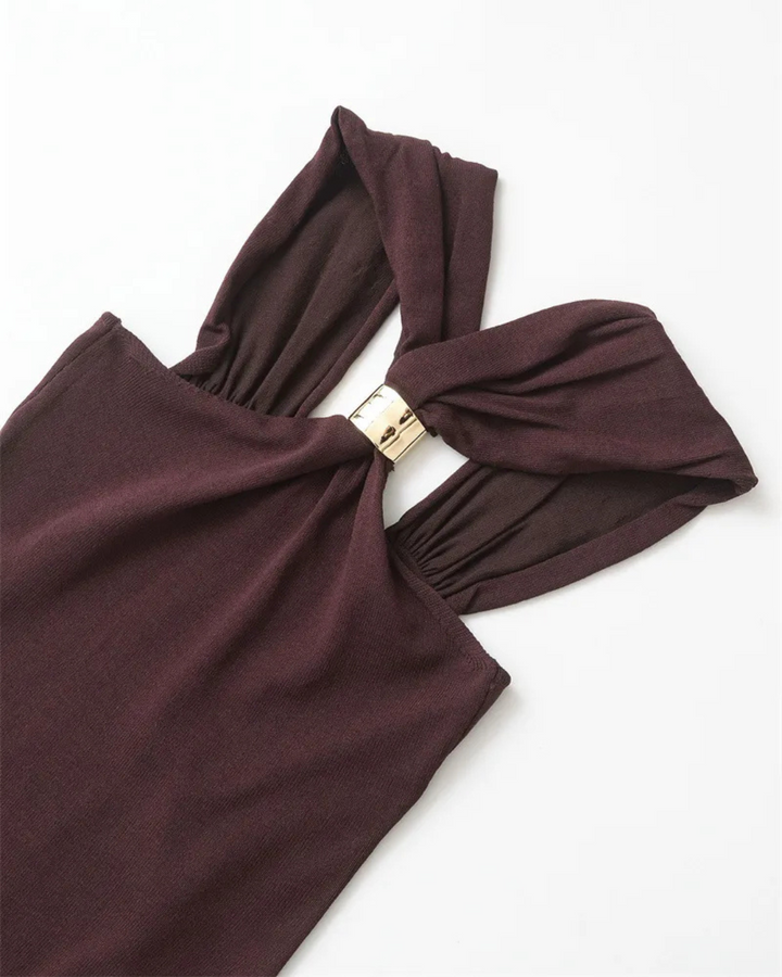 Calisse™ – Halter Top in Mocha