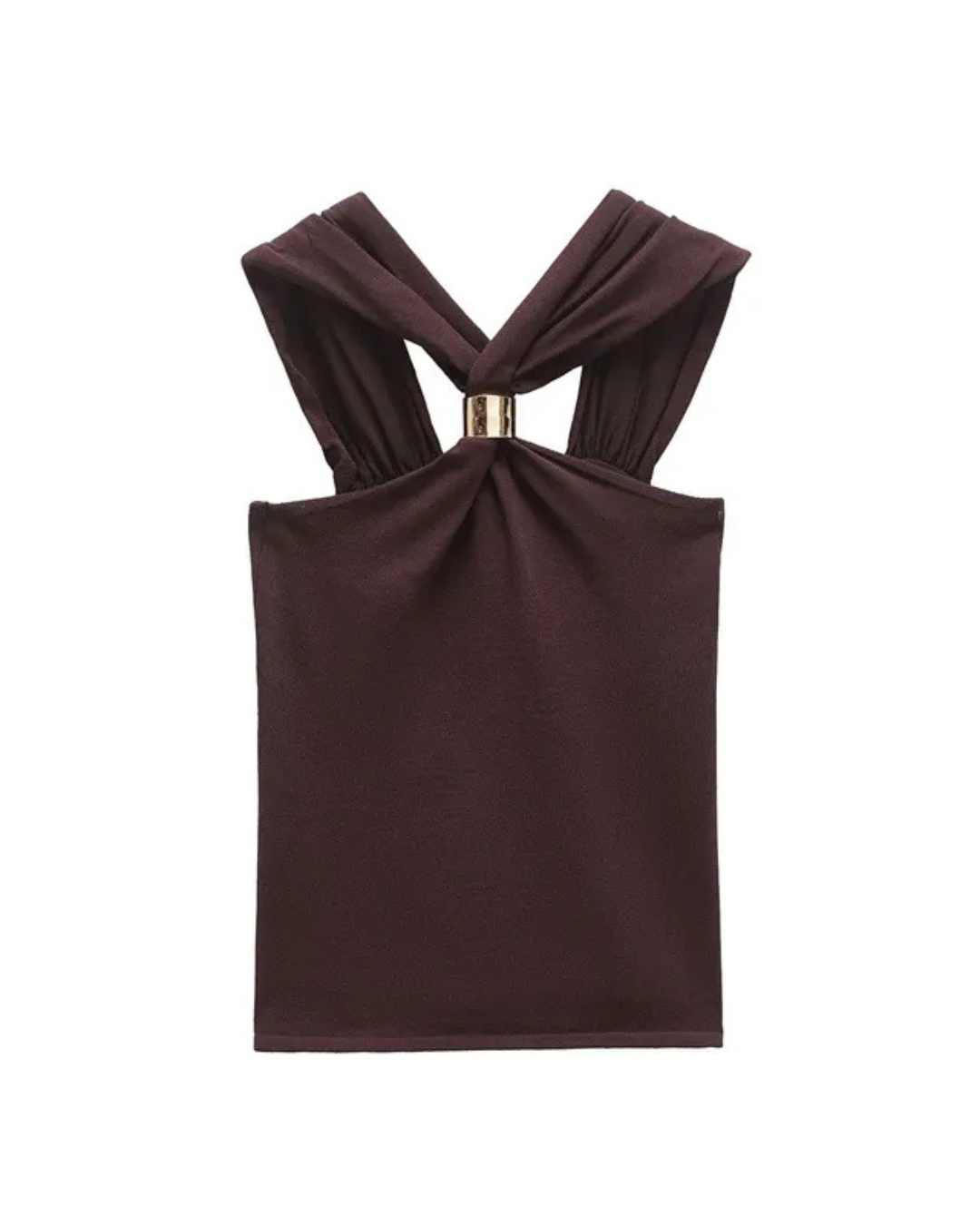 Calisse™ – Halter Top in Mocha