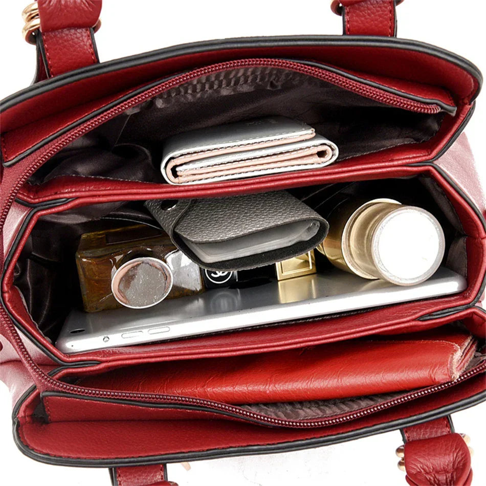 Celia™ – Burgundy Handbag