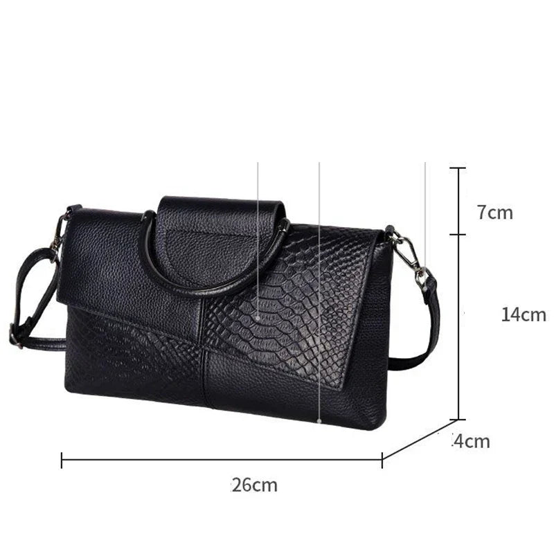 Celia™ – Structured Black Handbag