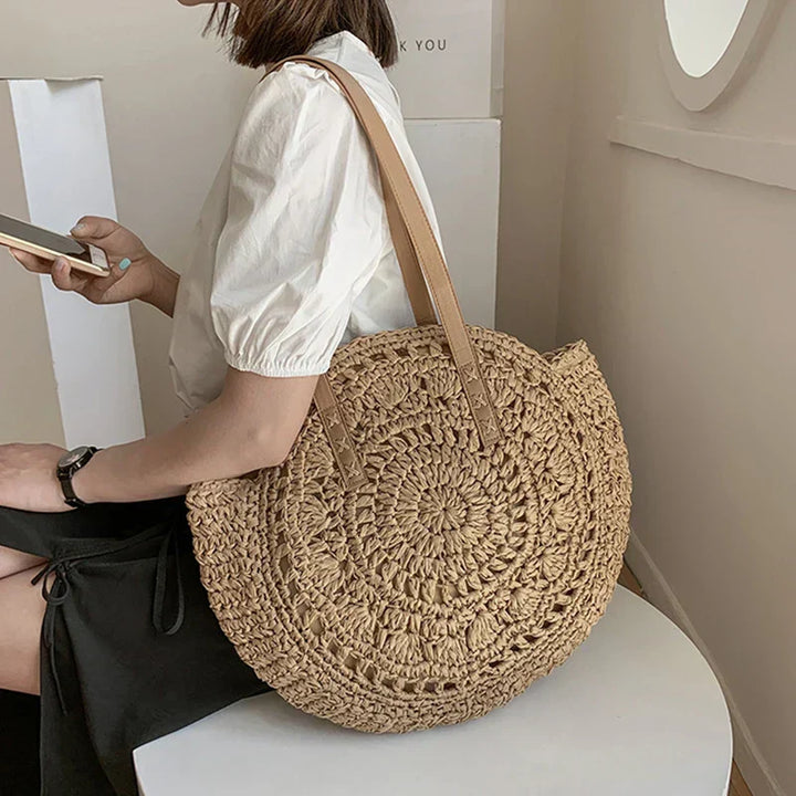 Livia™ – Multifunctional Straw Handbag