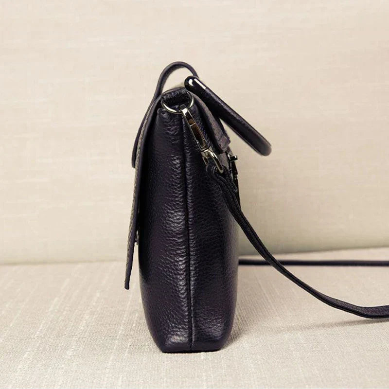 Celia™ – Structured Black Handbag