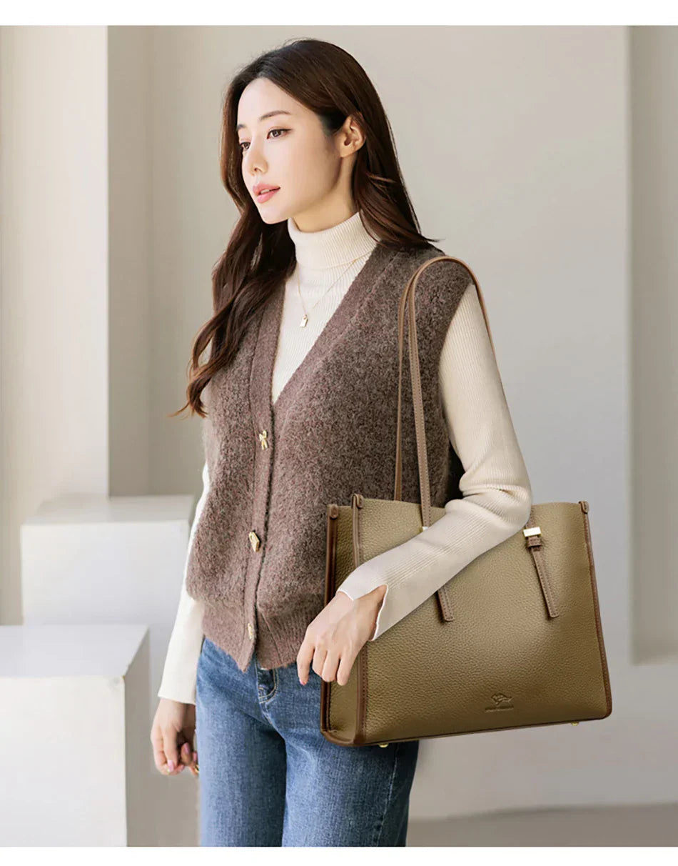 Celia™ – Spacious Leather-Look Bag