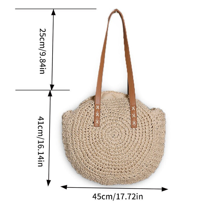 Livia™ – Multifunctional Straw Handbag