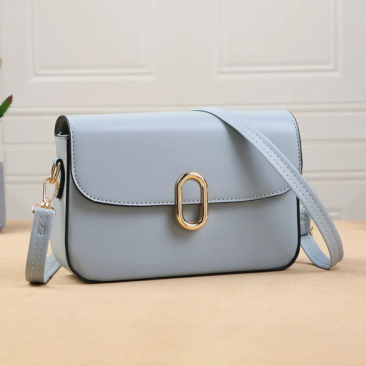 Livia™ – Elegant Light Blue Shoulder Bag
