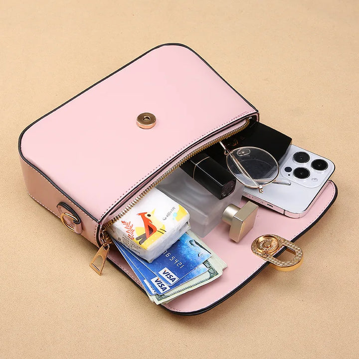 Livia™ – Elegant Light Blue Shoulder Bag