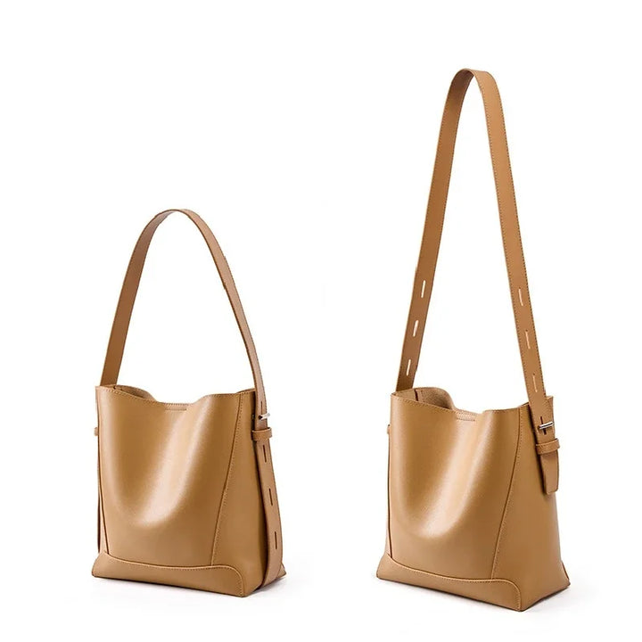 Mira™ – Elegant Sand Shoulder Bag