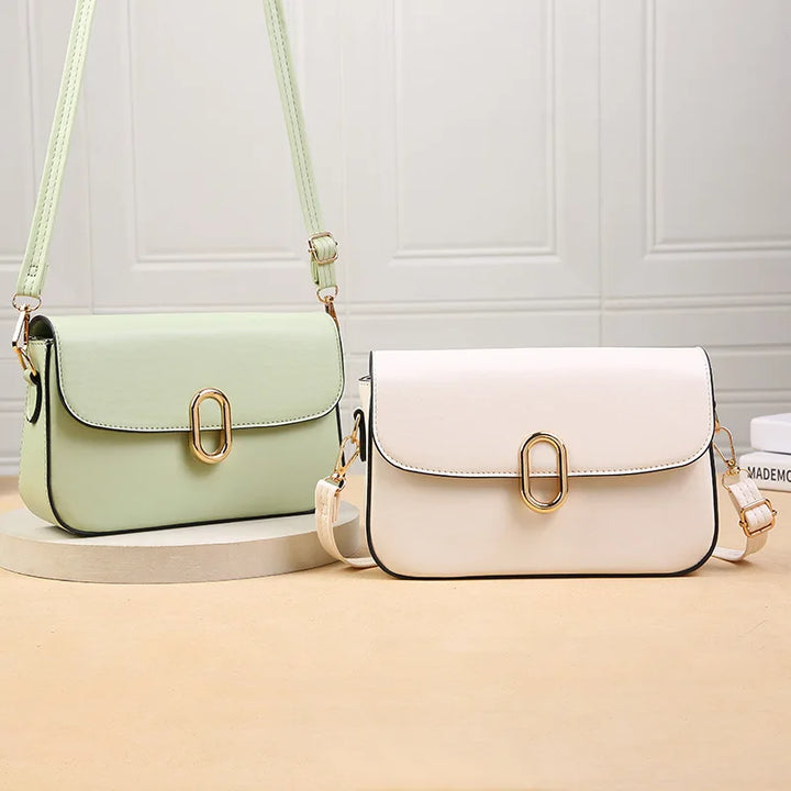 Livia™ – Elegant Light Blue Shoulder Bag