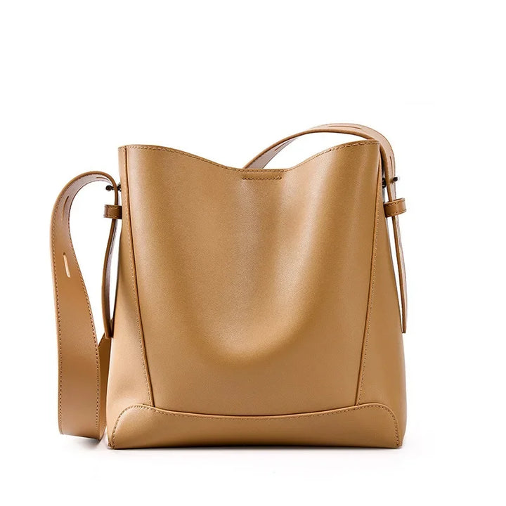 Mira™ – Elegant Sand Shoulder Bag