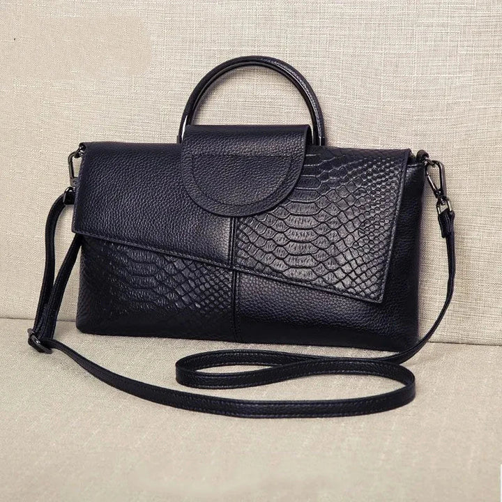Celia™ – Structured Black Handbag